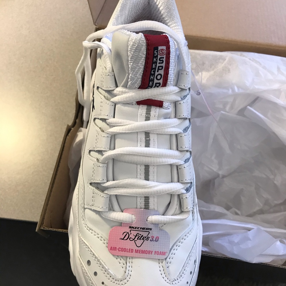 Sketchers D’lites Grand Venture, white 6.5